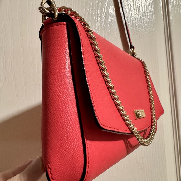 Kate Spade Pink Leather Crossbody bag MSRP $229 - EUC - Picture 14 of 16